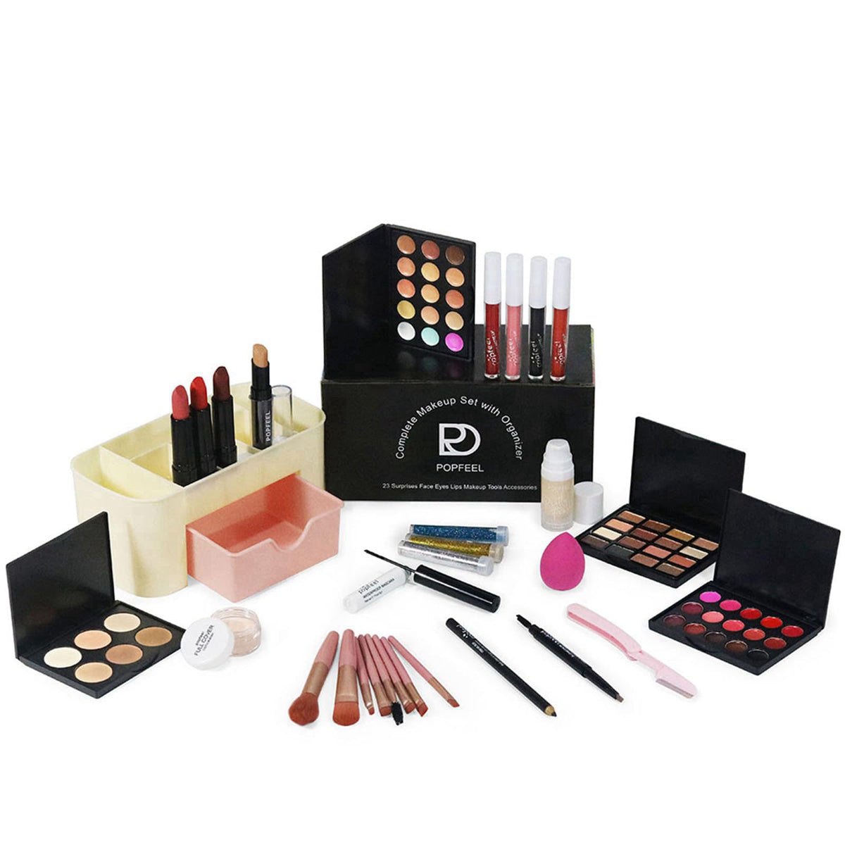 JasCherry Makeup Kit for Women Full Kit, All in One Makeup Gift Set, Make-up Sets with Eyeshadow Blush Concealer Palette