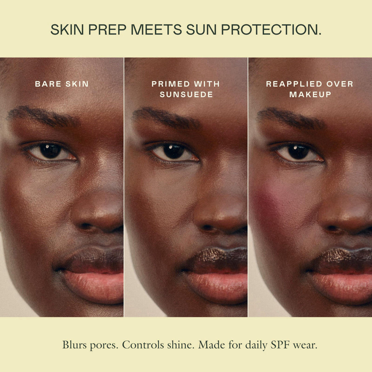 EADEM Korean Face Sunscreen Stick, SPF 50+ Blurring Primer, No White Cast – full view