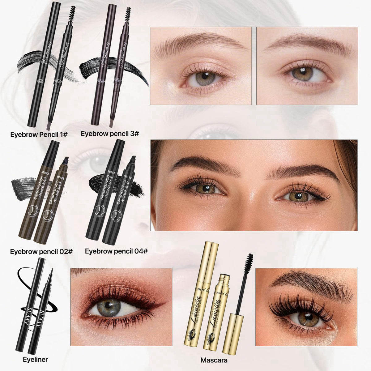 SIGHTLING All in One Makeup Kit for Women Full Kit, Makeup Gift Set for Women & Girls – back view and specifications