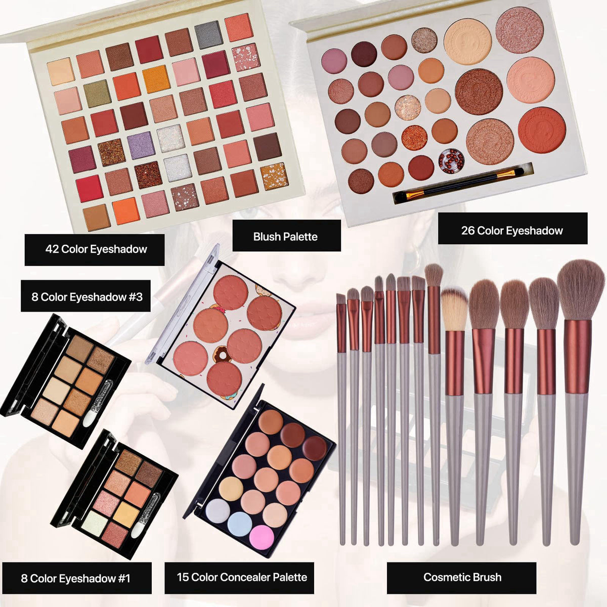 SIGHTLING All in One Makeup Kit for Women Full Kit, Makeup Gift Set for Women & Girls – alternate angle