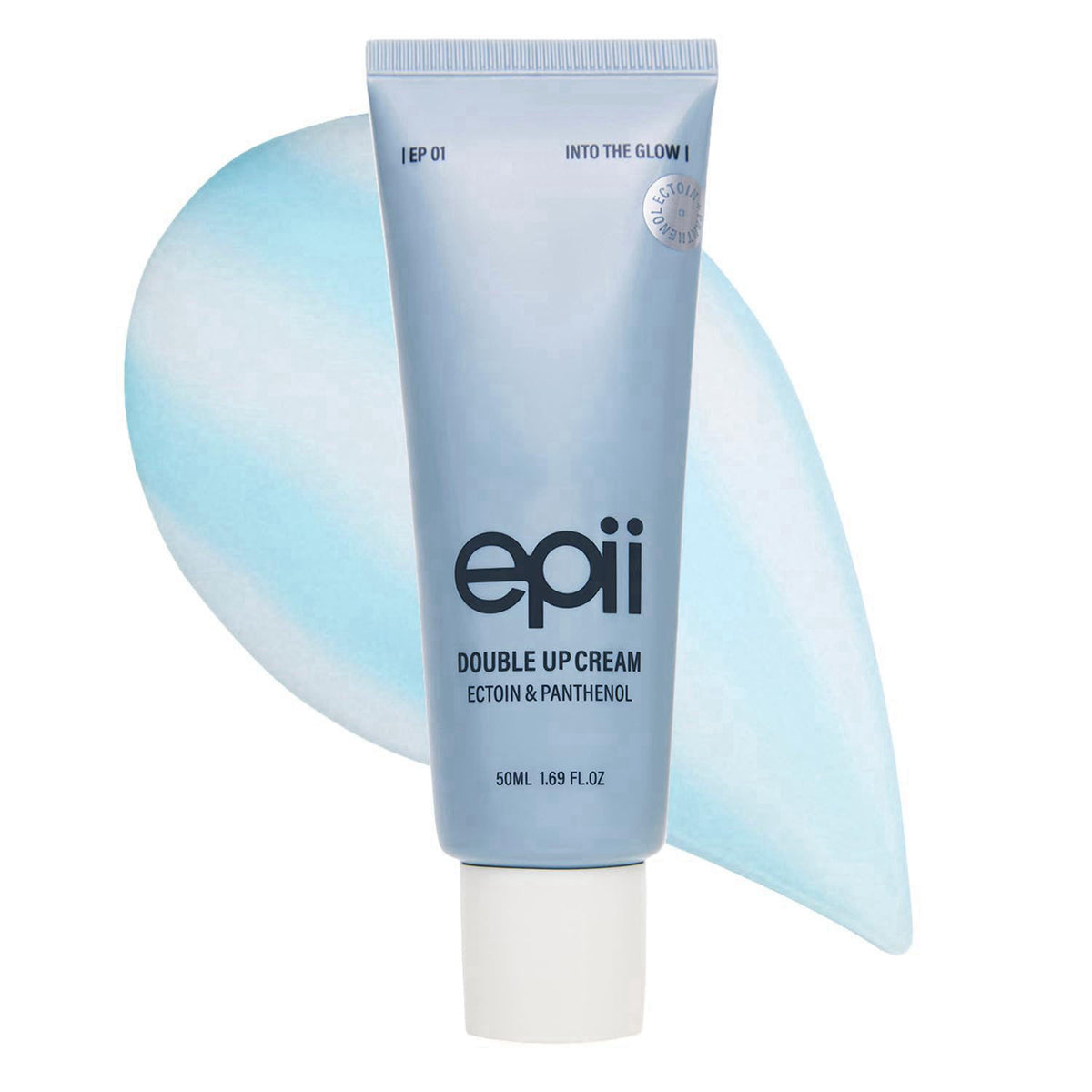 epii Double Up Cream - Ectoin Face Moisturizer with Panthenol & 15% Squalane - Korean Skincare Soothing Barrier Repair C