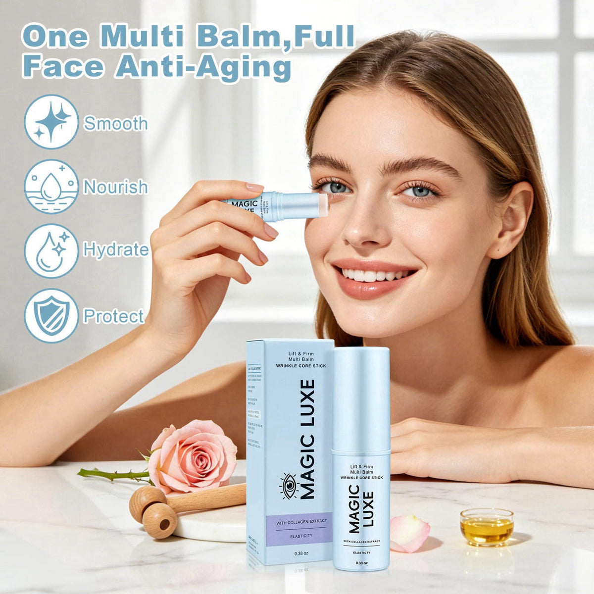 MAGIC LUXE OIL – Balms on display