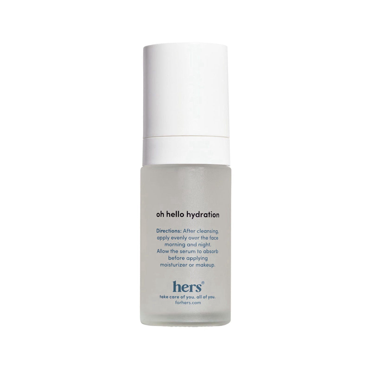 HIMS & HERS – Serums on display