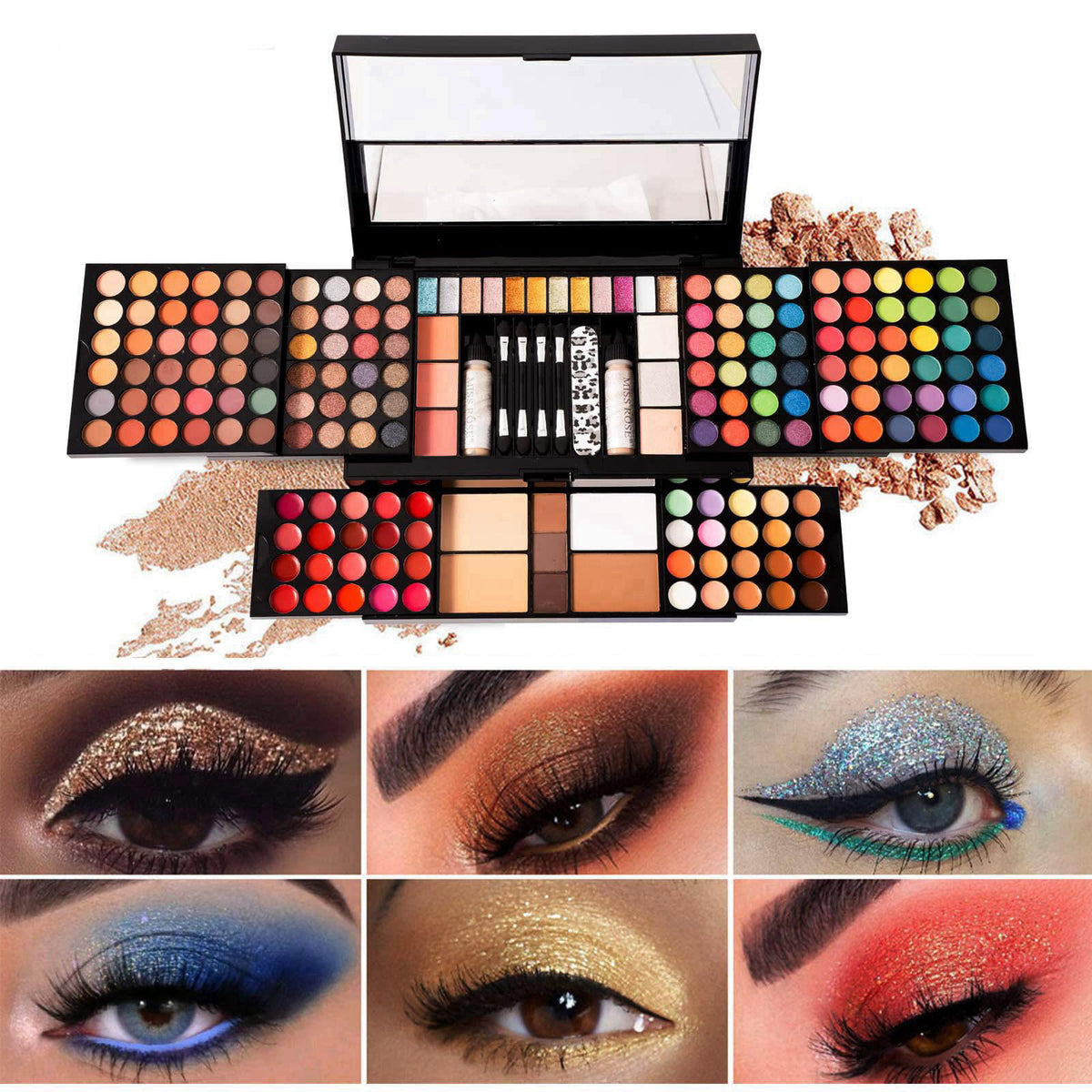 MISS ROSE M – Makeup Sets on display