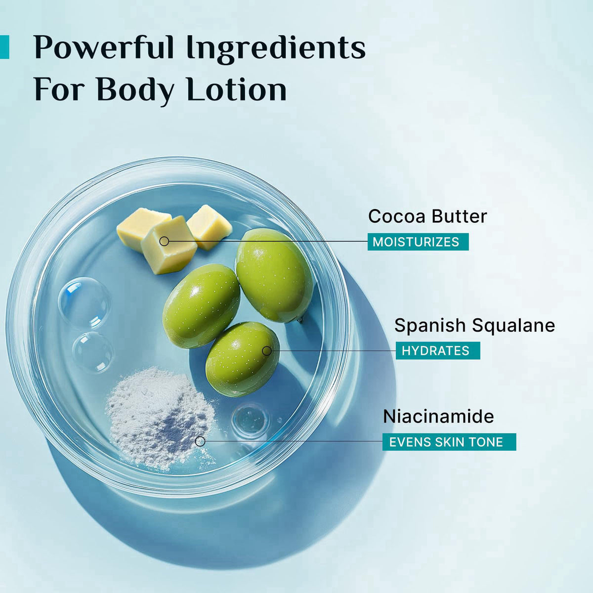 Pilgrim Spanish Squalane Glow Combo| Glow Moisturizer (25g) & Squalane Body Lotion (200ml) | Hydrates, Brightens & Softe