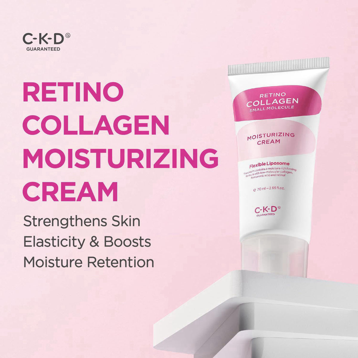 CKD Guaranteed CKD Retino Collagen Firming Duo – Advanced Retinal Ampoule & Hydrating Moisturizing Cream – Boosts Elasti