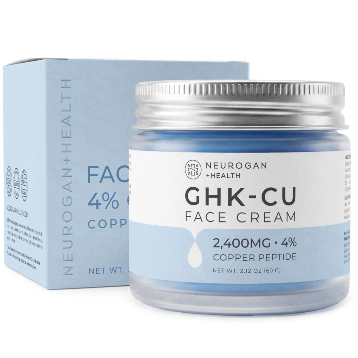 Neurogan GHK-Cu Copper Peptide Face Cream (2400 mg) – product photo (Face Moisturizers)