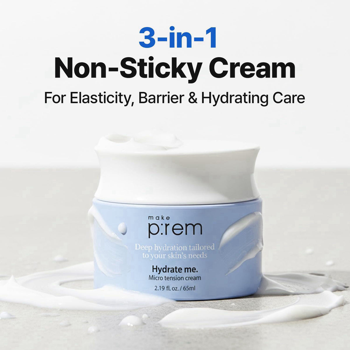 MAKEP:REM MAKE P:REM Hydrate Me. Micro Tension Cream, 2.19 fl.oz. (65mL) – full view