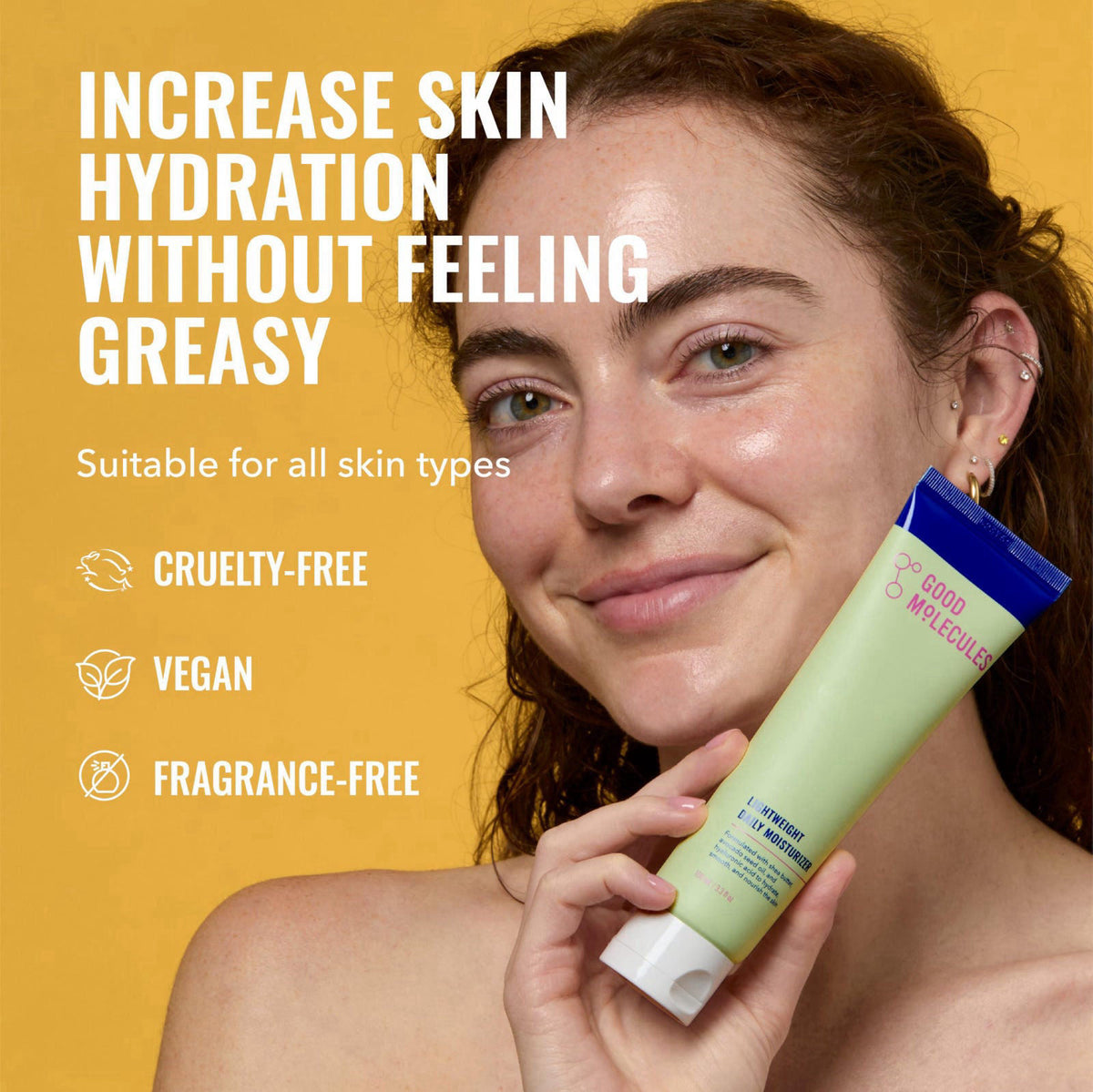 Good Molecules Lightweight Daily Moisturizer, Face Cream, Pack of 2 – close-up detail