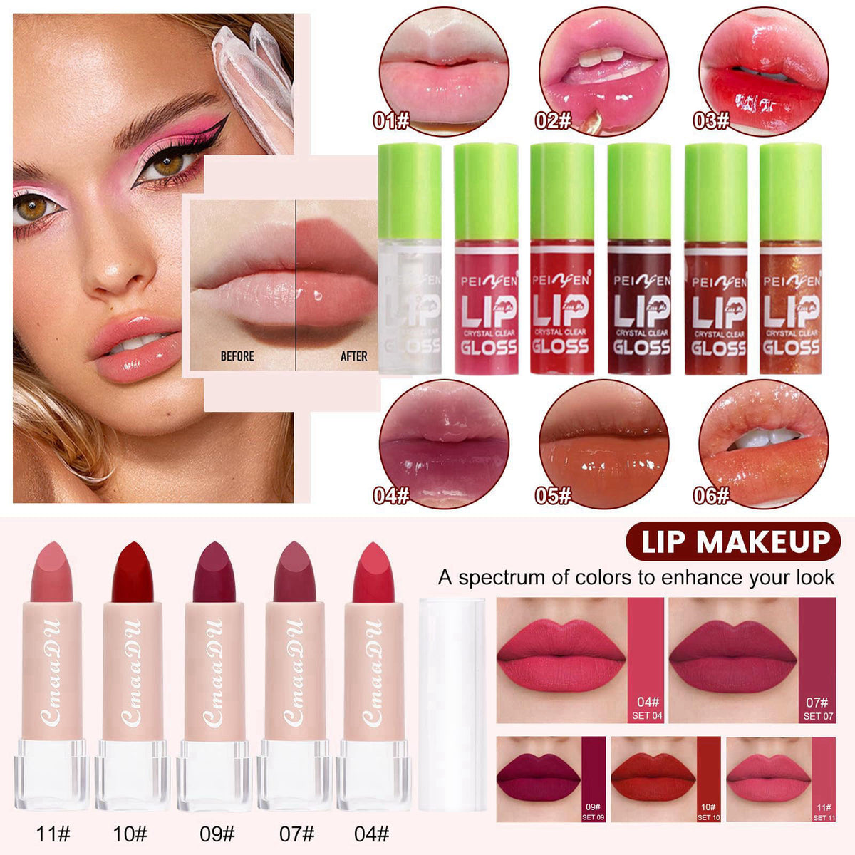 CHAFFUL All in One Makeup Kit for Women Full Kit, Makeup Gift Set Women & Beginner – alternate angle