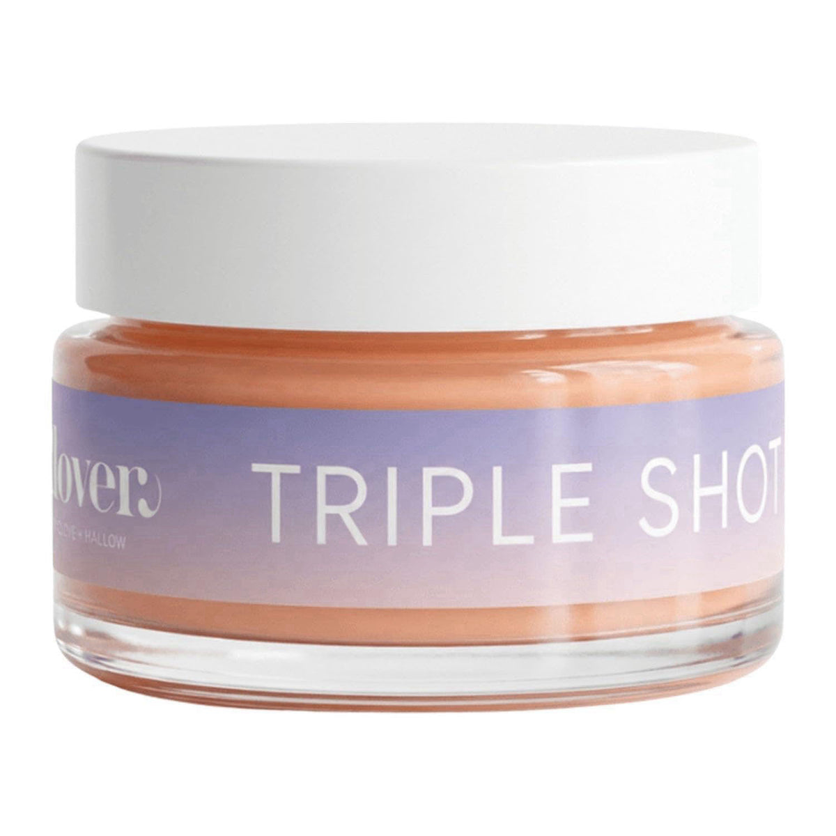 Clover Triple Shot 3-in-1 Bioactive Eye Treatment | Depuffing & Brightening Eye Cream with Coffee Extract, Peptides & Pl