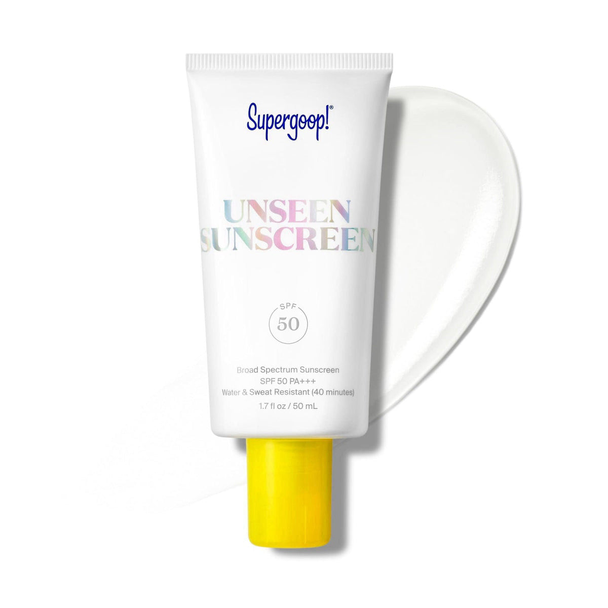 Supergoop! Unseen Sunscreen for Face, SPF 50 Clear & Invisible – product photo (Facial Sunscreens)