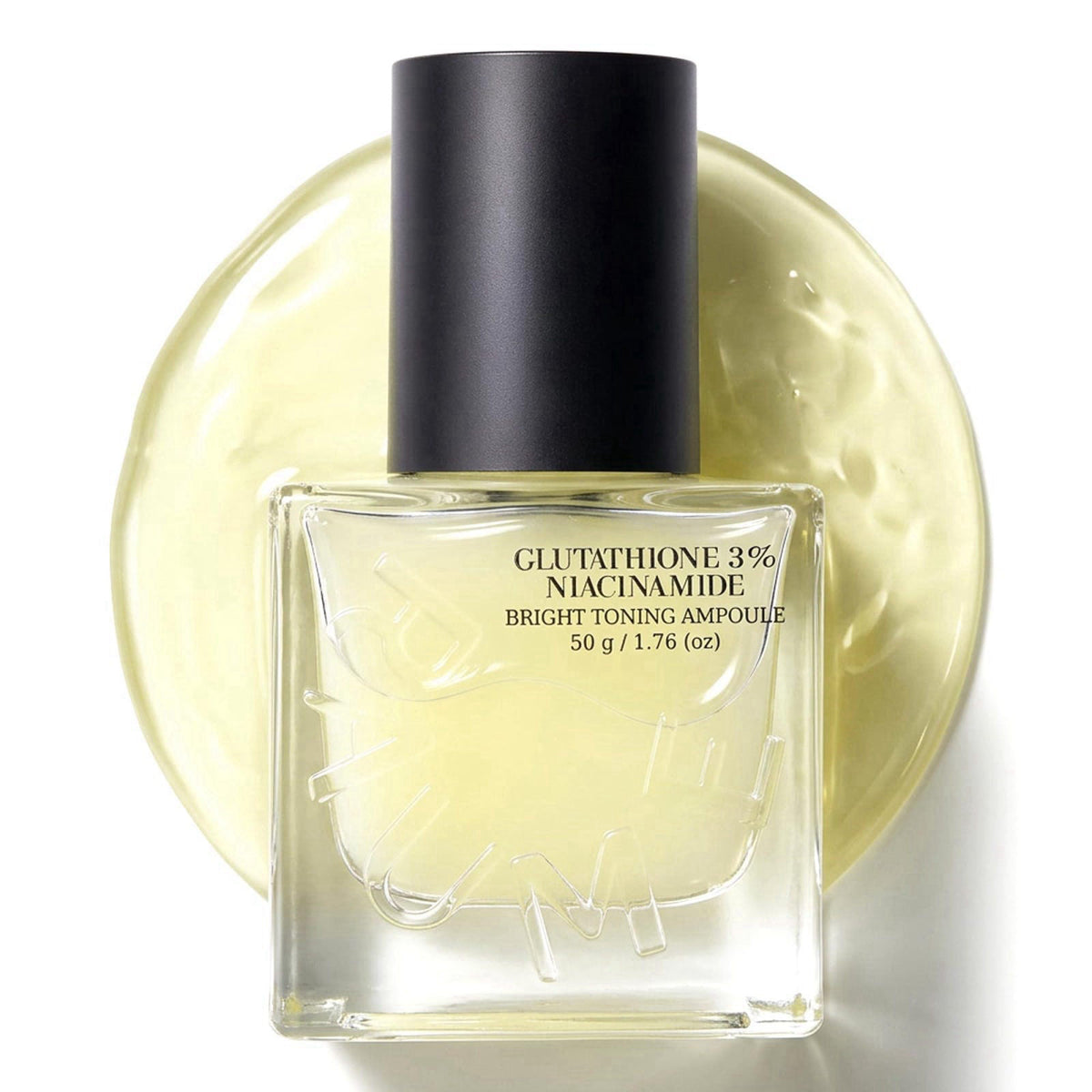 RAUME Bright Glow Glutathione Ampoule, Brightening Face Serum with 30,000ppm Glutathione, 40,000ppm Niacinamide and Cell