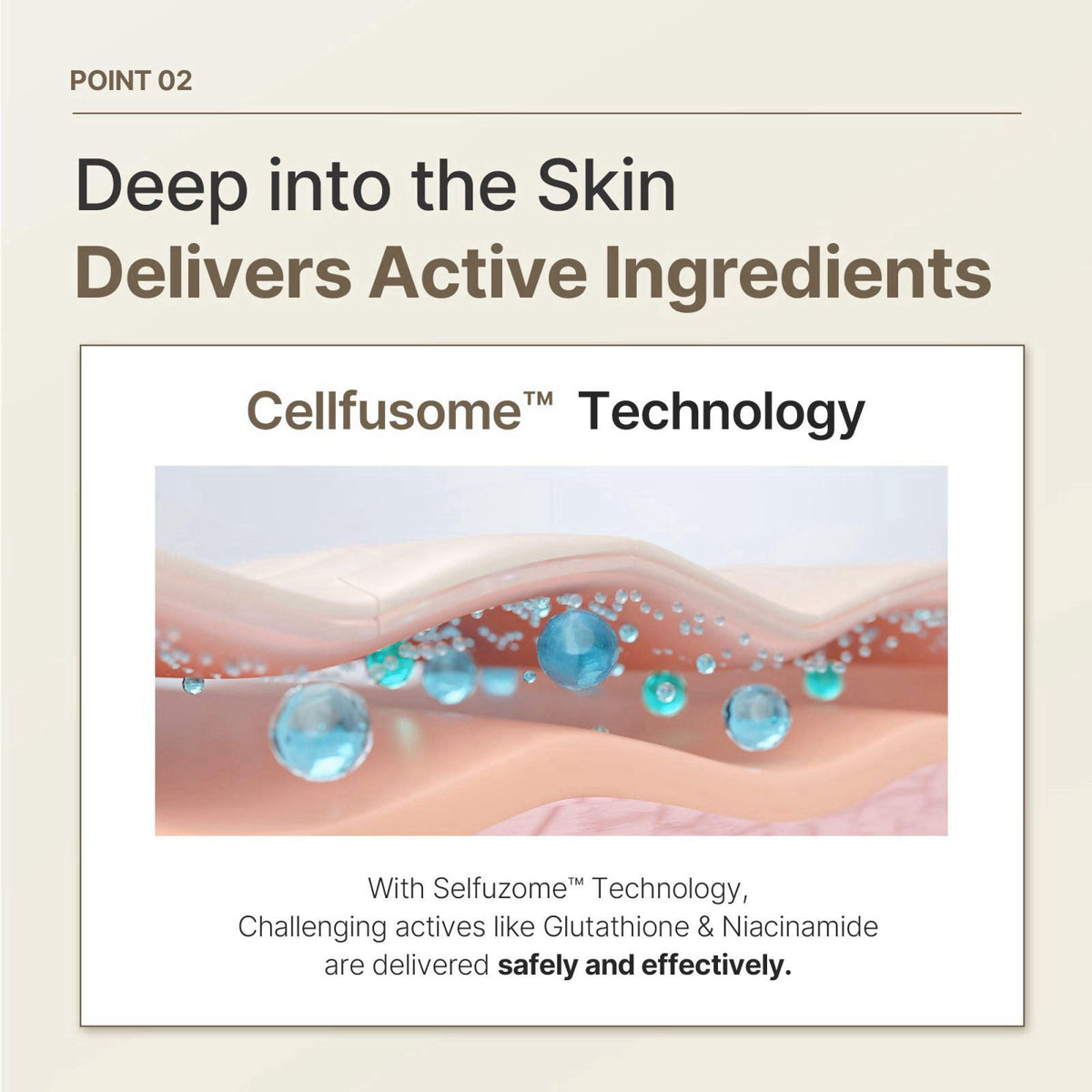 RAUME Bright Glow Glutathione Ampoule, Brightening Face Serum with 30,000ppm Glutathione, 40,000ppm Niacinamide and Cell