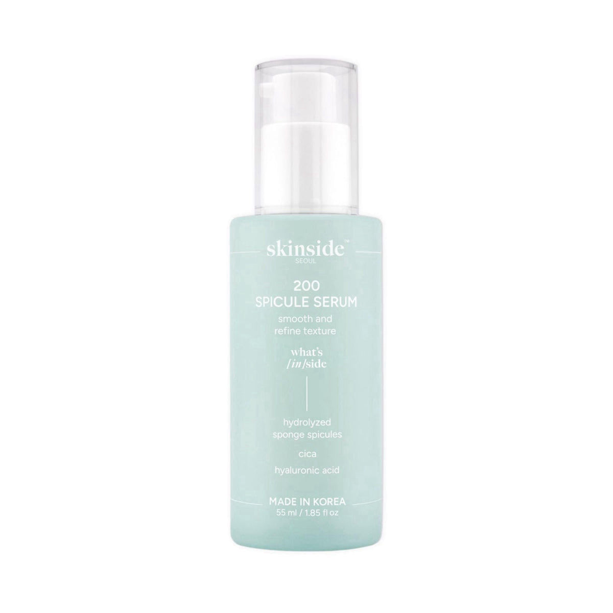 skinside SEOUL Spicule Serum – Texture Refining Korean Serum (1.85 fl oz) – product photo (Serums)