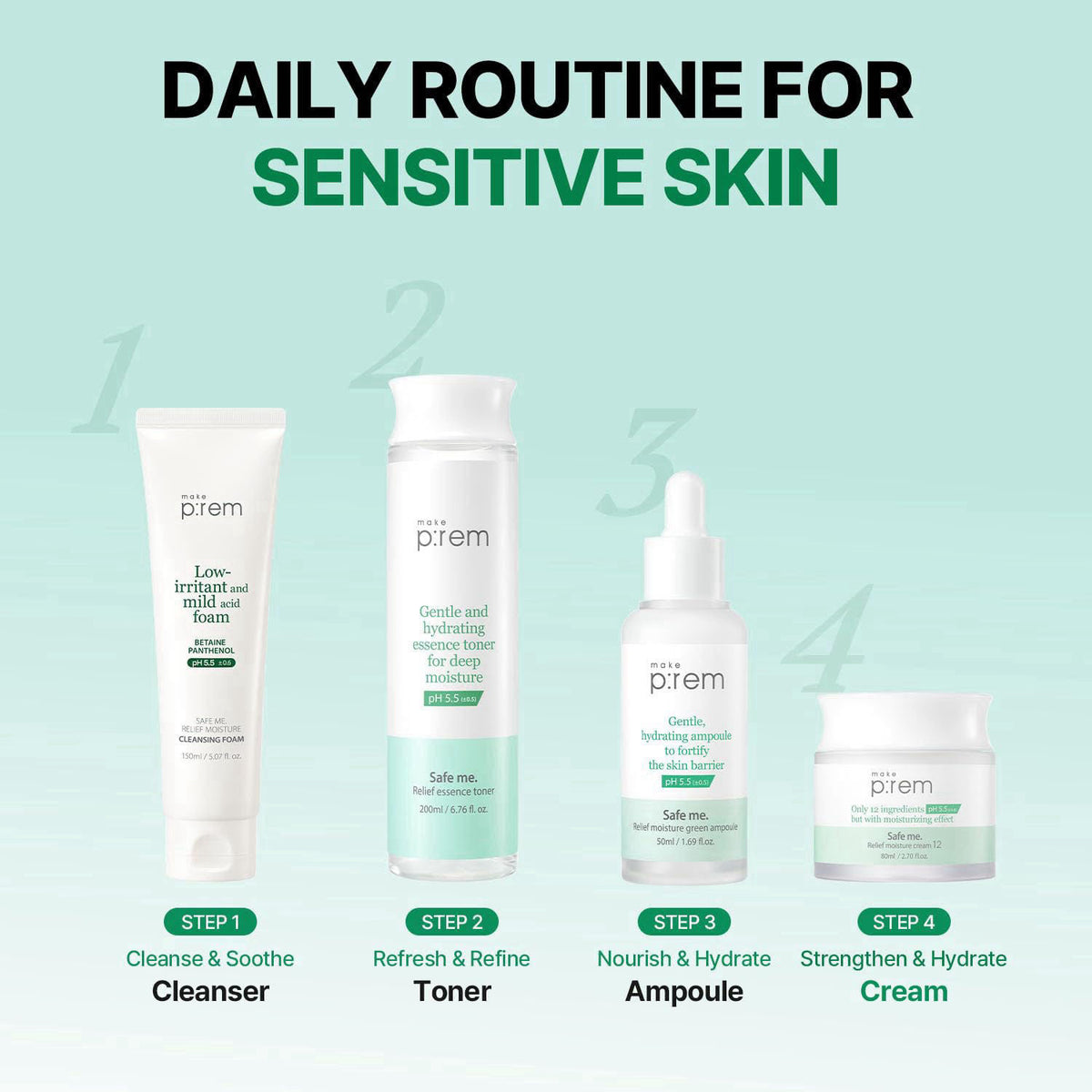 MAKEP:REM – Face Moisturizers on display