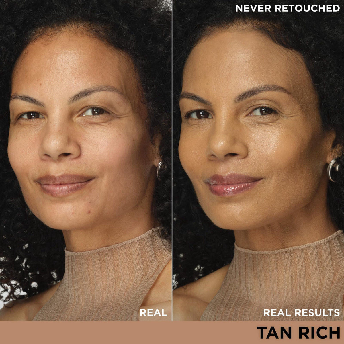 IT Cosmetics CC+ Cream with SPF 50+ Full Coverage Foundation Natural Finish – close-up detail in 20N Tan Rich (deepest t