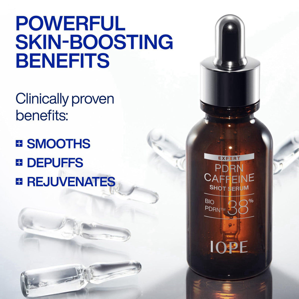 IOPE Expert PDRN Caffeine Shot Serum, 1.01 fl. oz. – close-up detail