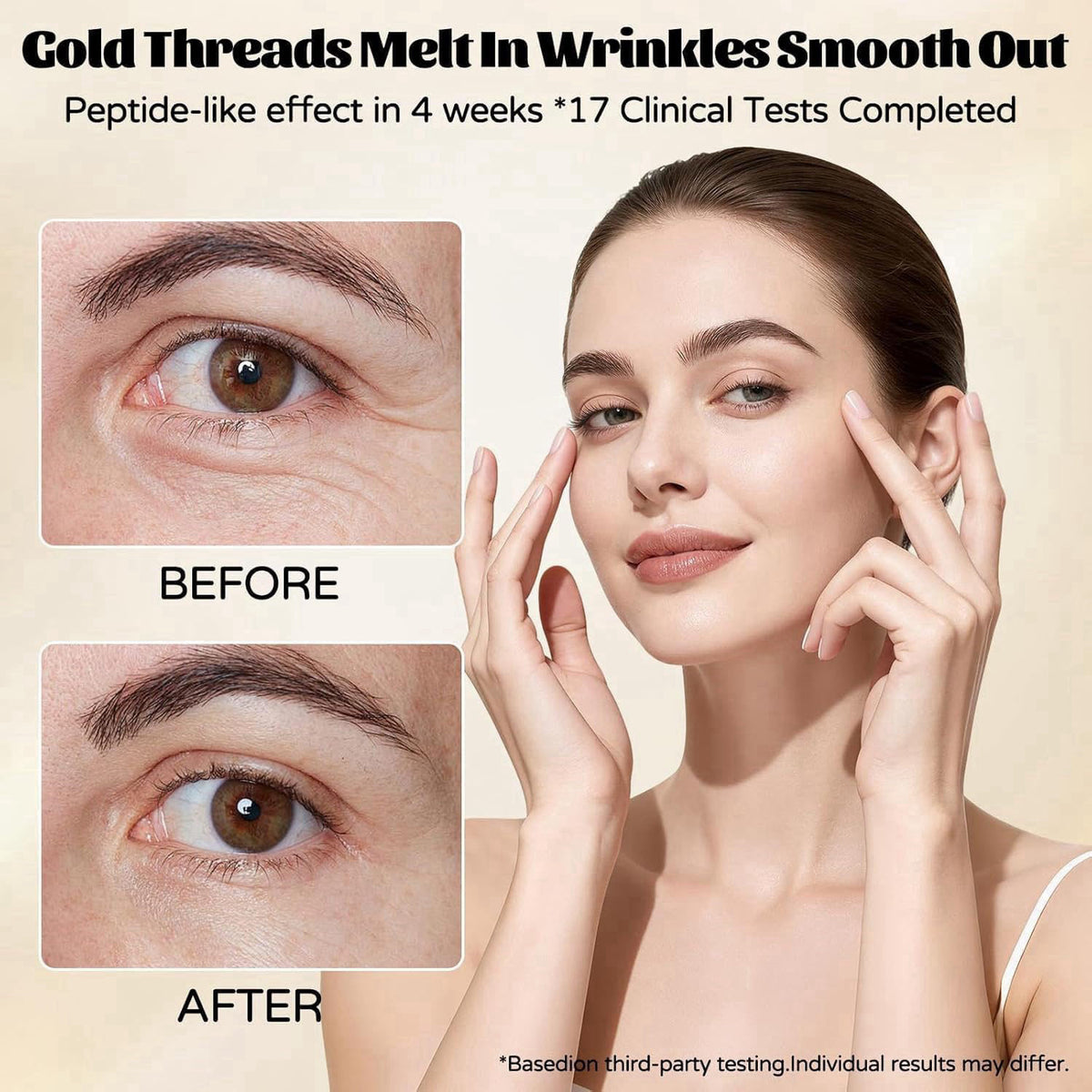 Fendai. JR Deep Collagen Peptide Intensive Ampoule, Korean Anti-Aging Facial Essence for Face Tightening, Lifting, Smoot