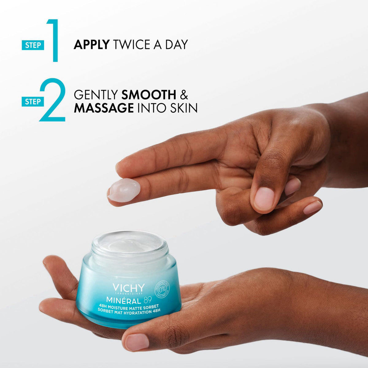 VICHY Minéral 89 Matte Sorbet Gel Face Moisturizer for Oily Skin 1.69oz – Face Moisturizers on display