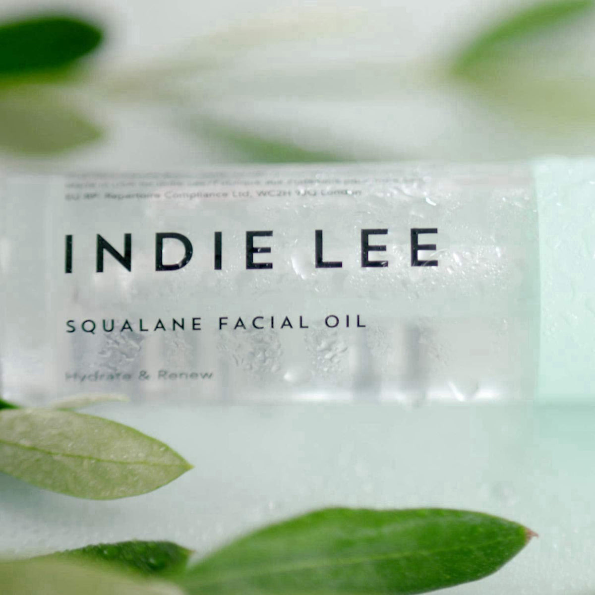 Indie Lee 100% Squalane Oil - Daily Face Oil & Hydrating Moisturizer for Dry Skin, Fine Lines and Wrinkles - Even Skin T