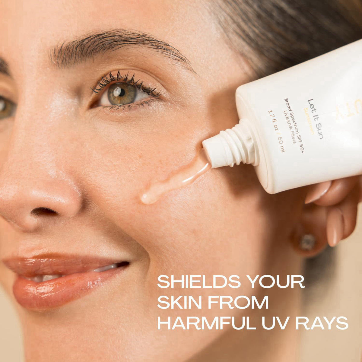 JESS BEAUTY – Facial Sunscreens on display
