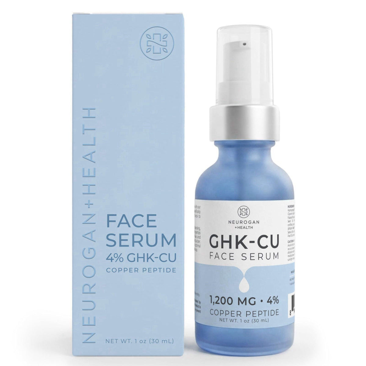 Neurogan Copper Peptides Serum for Face - 4% Copper Tripeptide-1 w/Niacinamide 1oz – product photo (Serums)