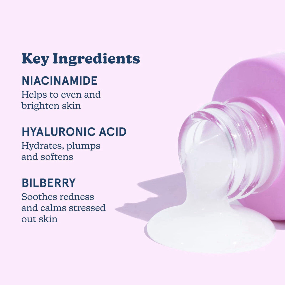 Blume Milky Fade Vitamin C Serum for Face - Dark Spot Corrector with Niacinamide, Hyaluronic Acid & Vitamin E - Helps to