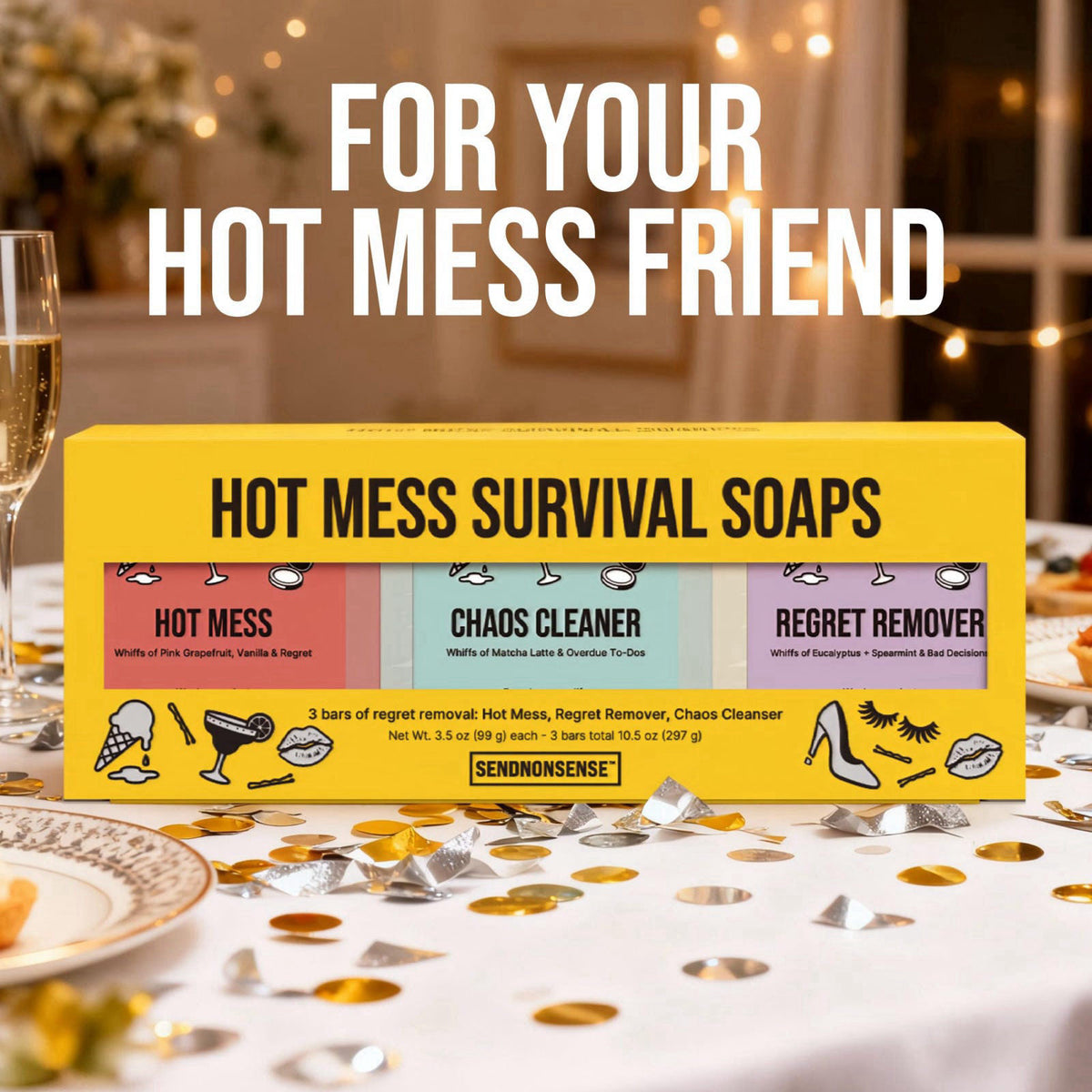 SendNonsense – Soaps on display