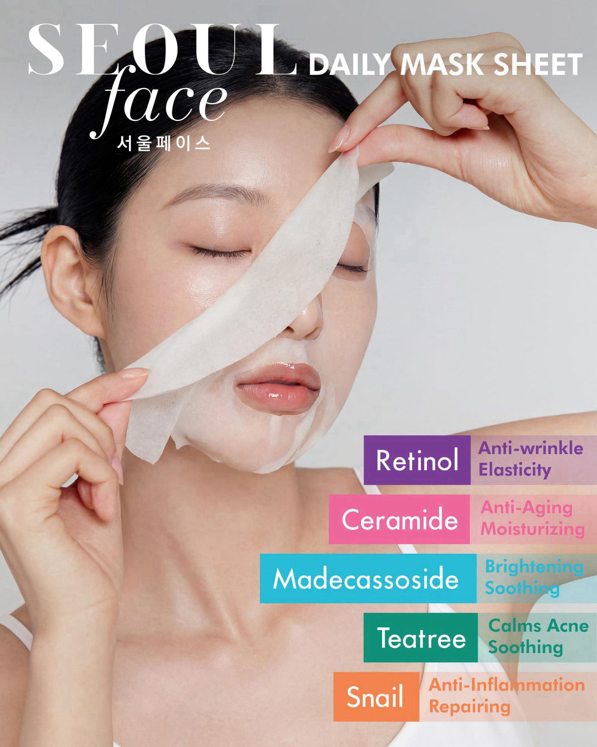 DERMAL – Masks on display