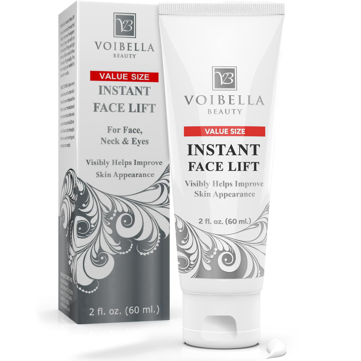 VOIBELLA BEAUTY Instant Face Lift Cream 2 oz - Eye, Neck, Face Tightening, Lifting – close-up detail