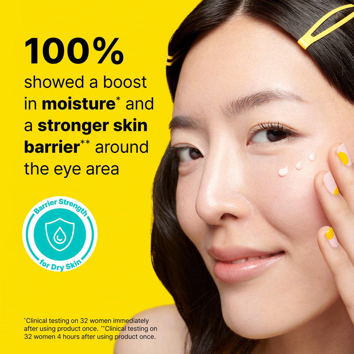 Dr.Jart+ Ceramidin Korean Eye Cream with Ceramides | Hydrates, Strengthens Skin Barrier, & Reduces Visible Puffiness | S