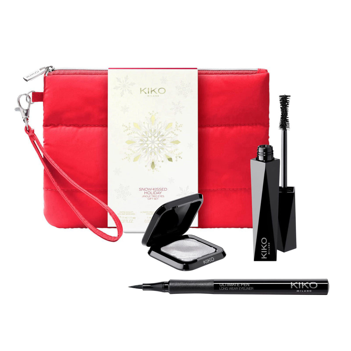 KIKO Milano Snow-Kissed Holiday Glam-Faves Make Up Gift Set – full view