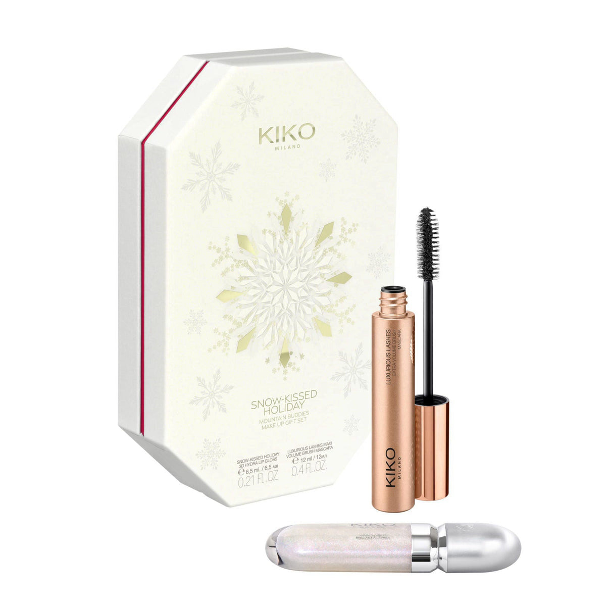 KIKO Milano Snow-Kissed Holiday Glam-Faves Make Up Gift Set – alternate angle