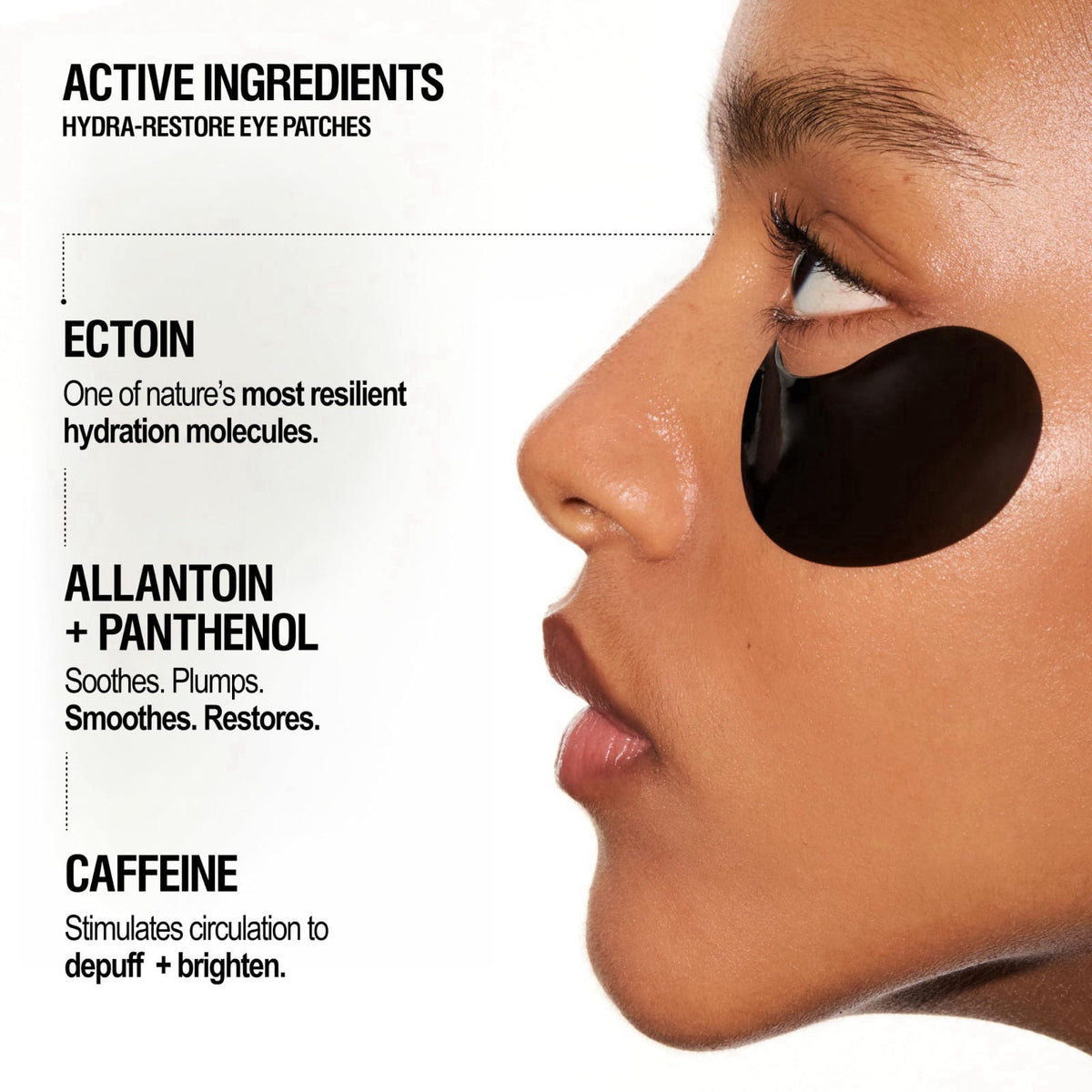 Grown Alchemist Hydra-Restore Eye Patches for Puffy Eyes & Dark Circles – full view, size 8 Count (Pack of 1)