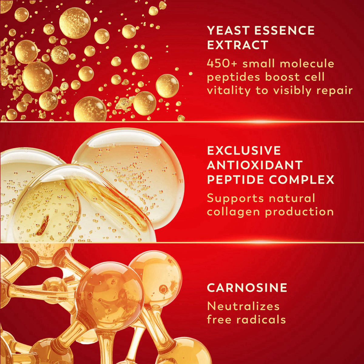 Peptide Face Toner | Essence Extract Hydrating Toner for Face - Premium Skin Care, for All Skin Types - Longevity & Anti