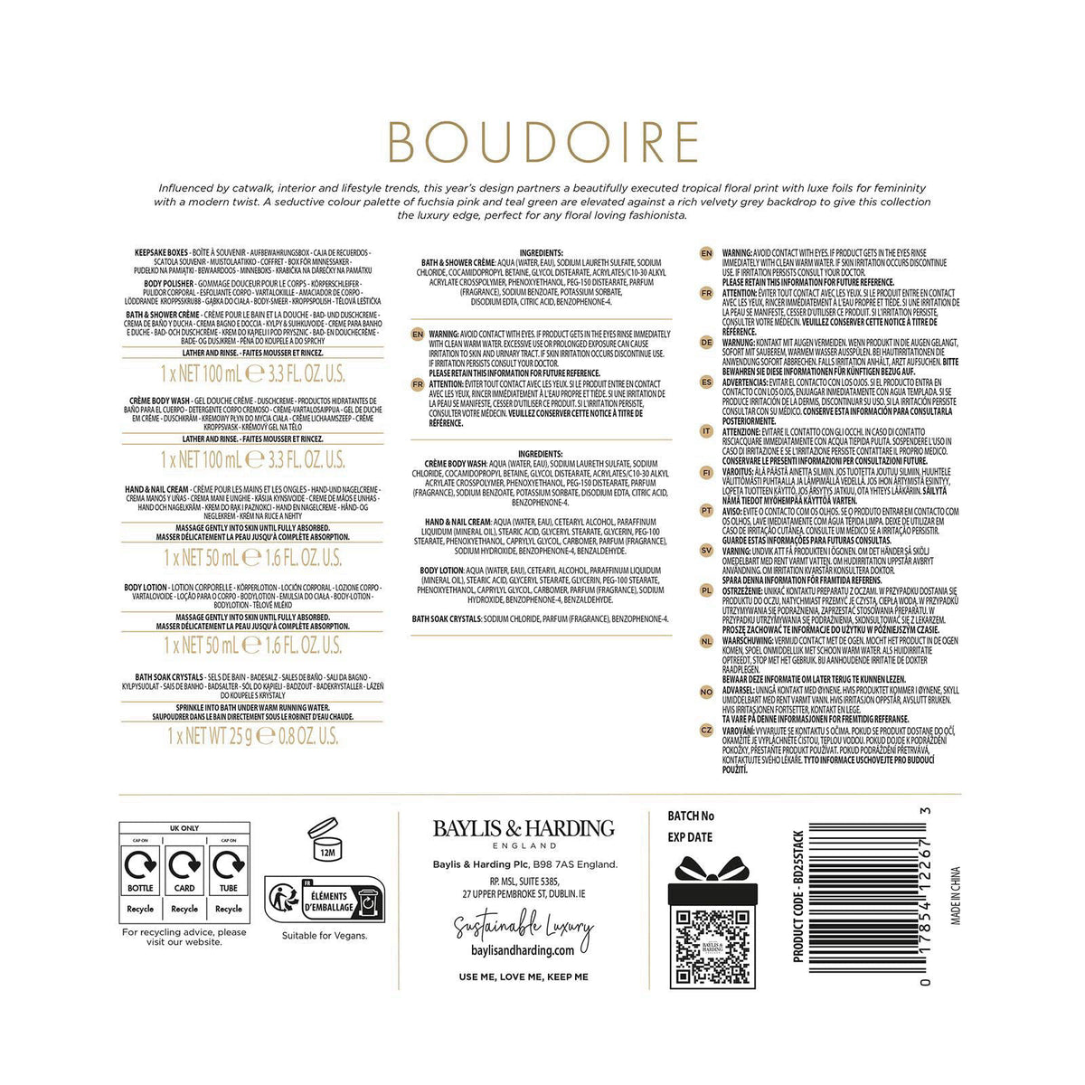 Baylis & Harding – Sets &amp; Kits on display