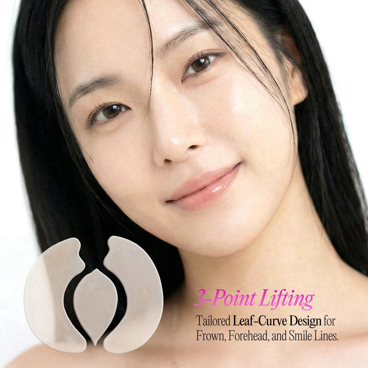 LOLOSKINNY Hydrogel Collagen Face Wrinkle Patches - 90 Sheets Bulk Pack for Daily Korean Skin Care Routine - Targeted An