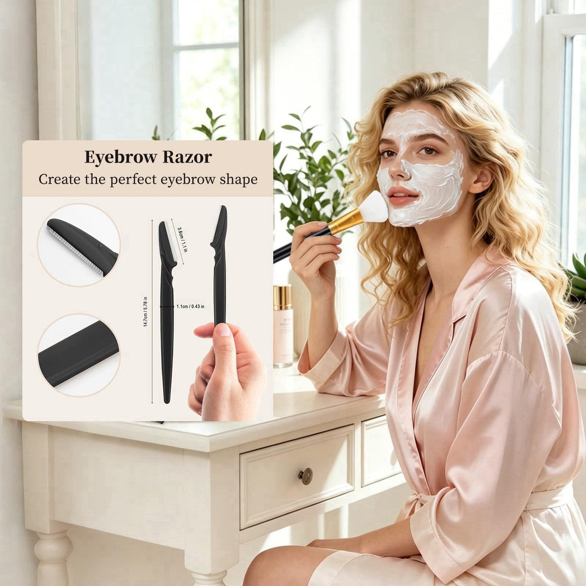 Kuyqd Makeup Brushes Set,52PCS Professional Makeup Tool Set Makeup Sponge – alternate angle
