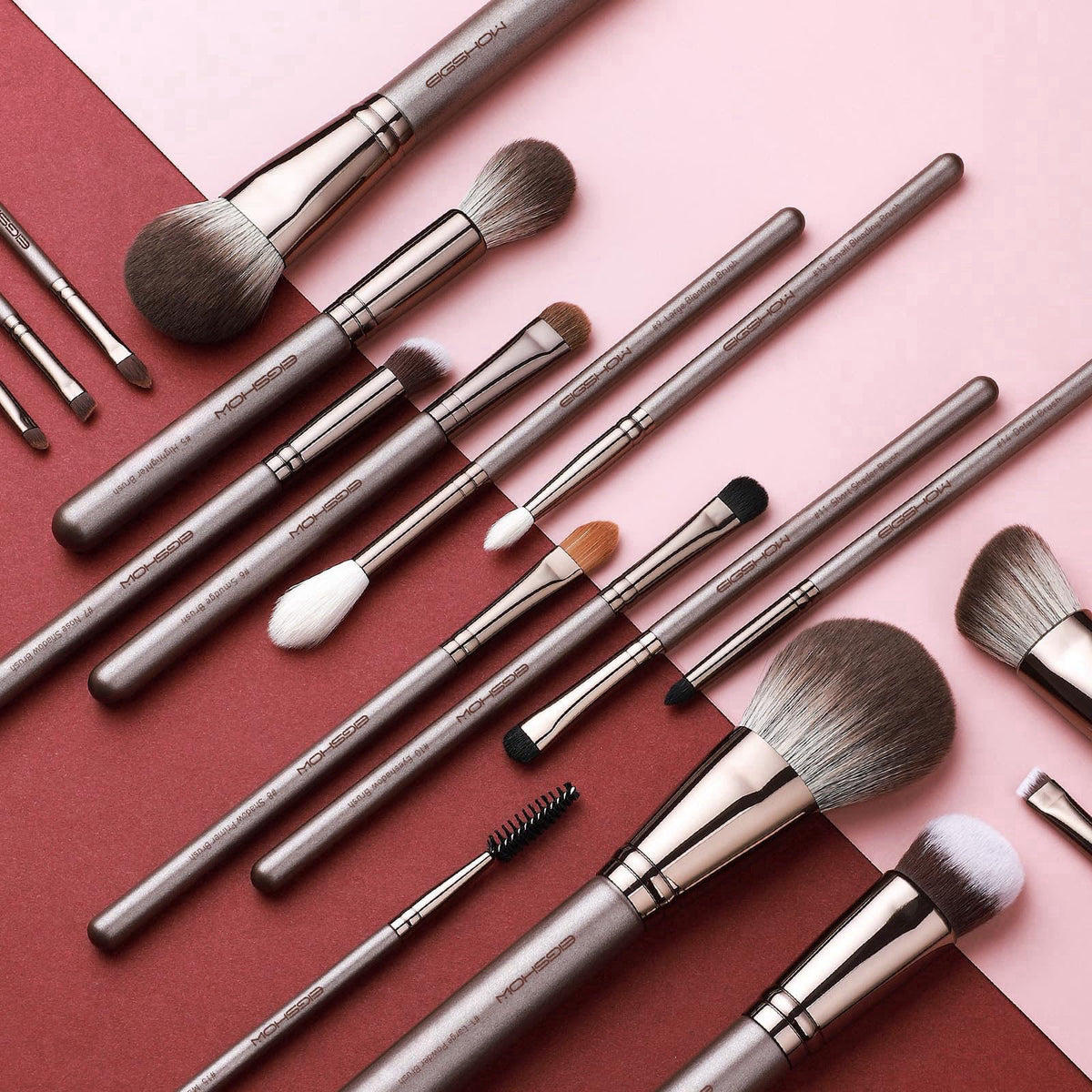 Professional Makeup Brush Set, Eigshow Makeup Brushes Perfect for Foundation Face Powder Blending Blush Bronzer Eyeliner
