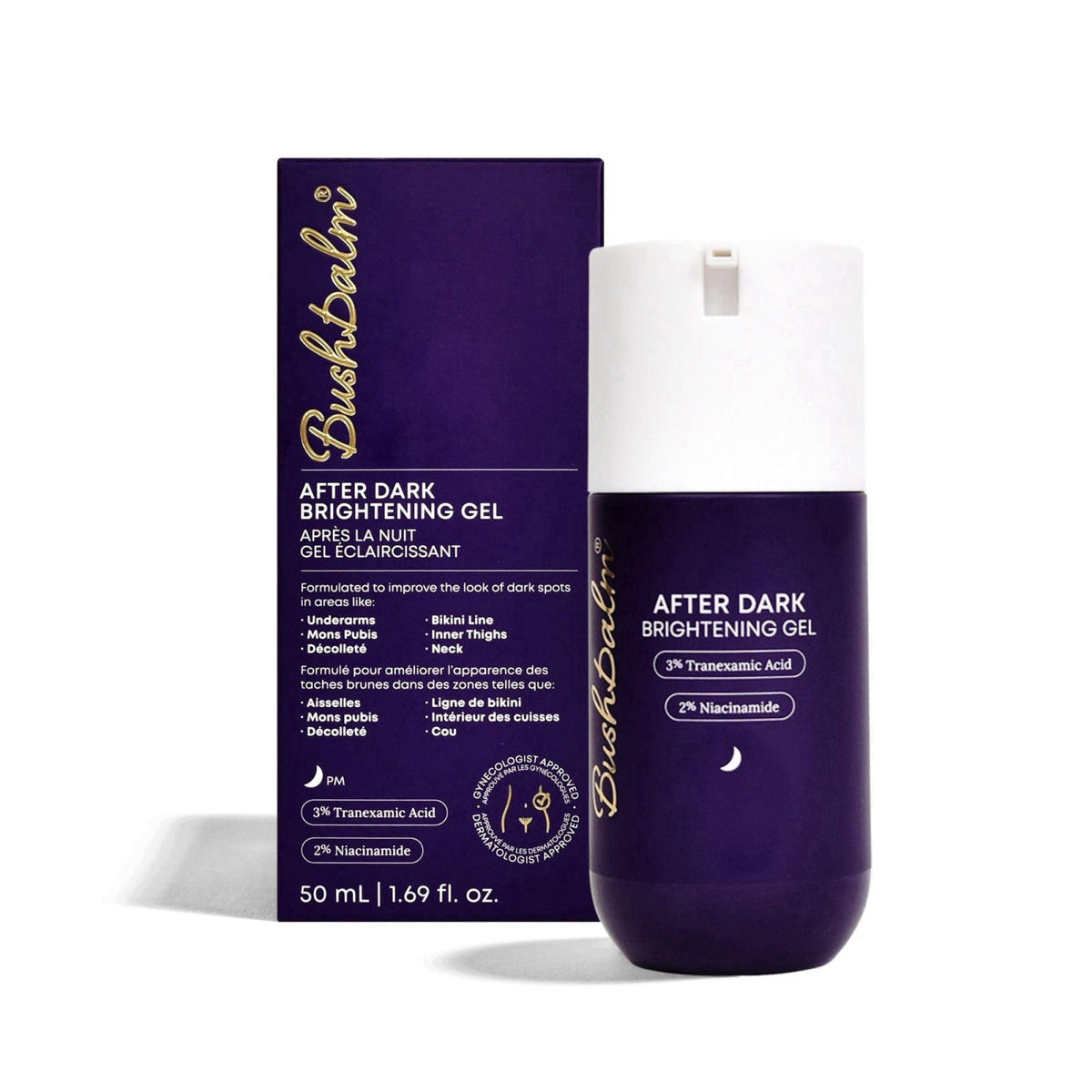 Bushbalm Overnight Brightening Gel - After Dark Gel, 50ml – product photo (Creams)
