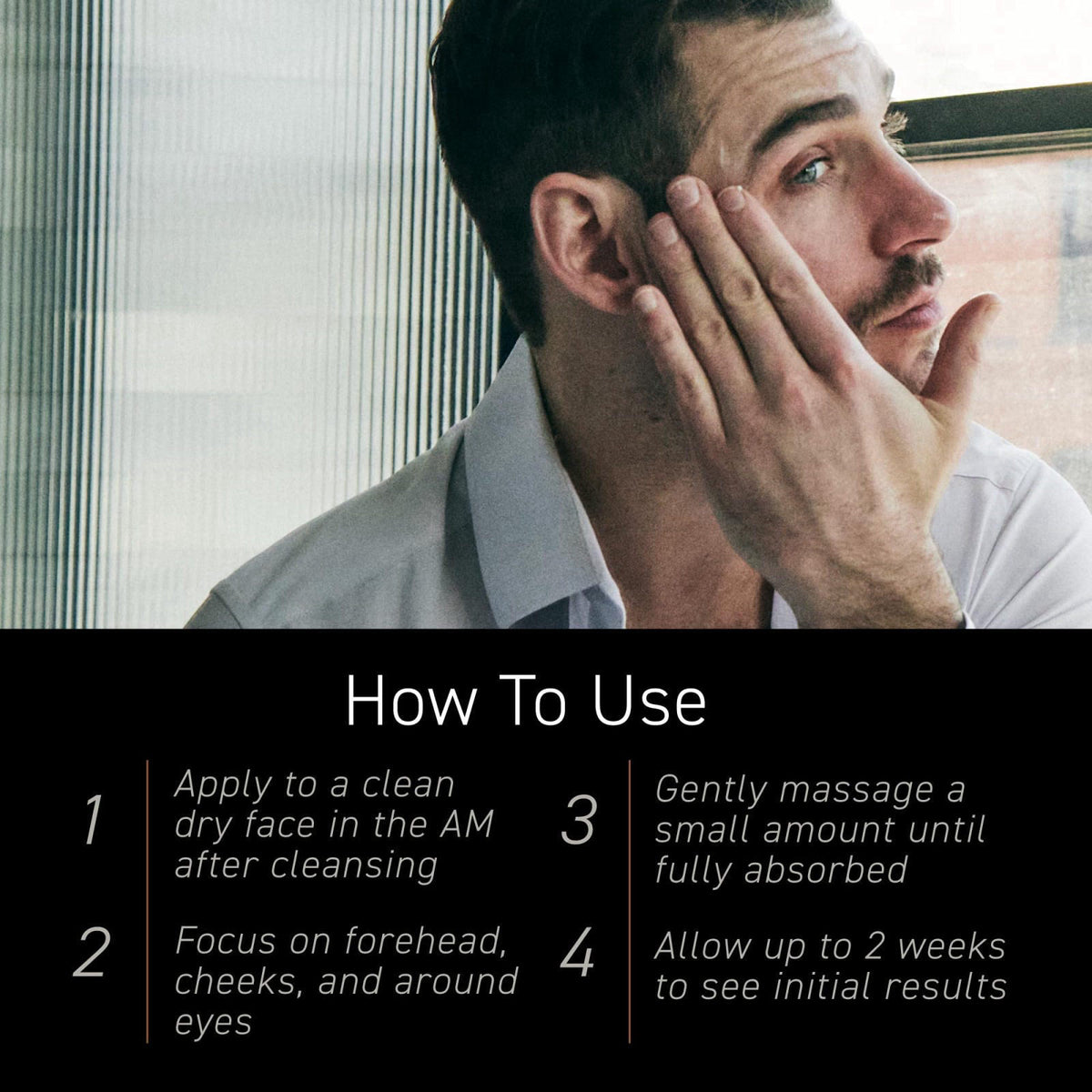 Brickell Men's Products Resurfacing Anti-Aging Face Cream For Men, Face Moisturizer For Wrinkles, With Vitamin C, Jojoba