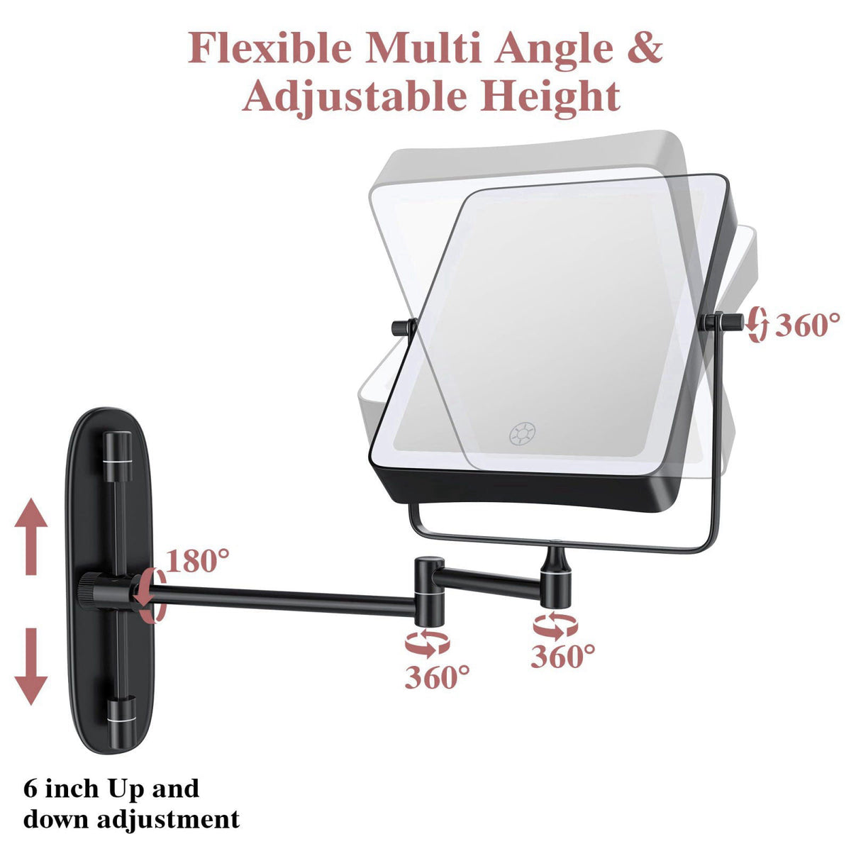 QiMH – Makeup Mirrors on display