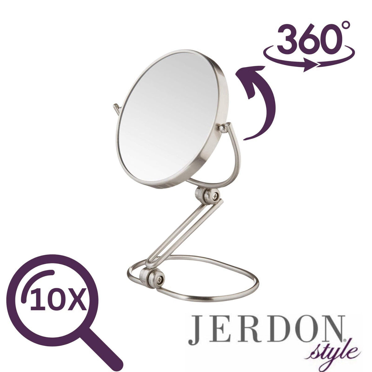 JERDON – Compact &amp; Travel Mirrors on display