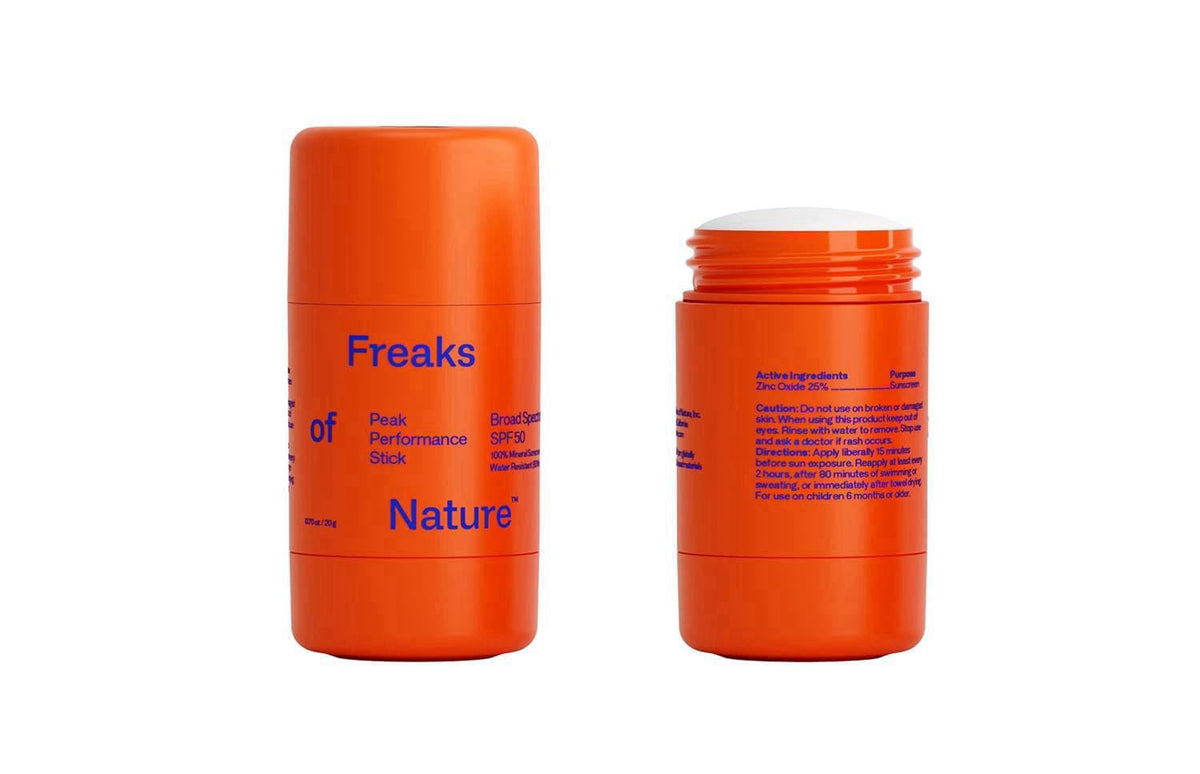 Freaks of Nature Peak Performance Sun Stick SPF 50, Face Sunscreen, 2.6oz – alternate angle