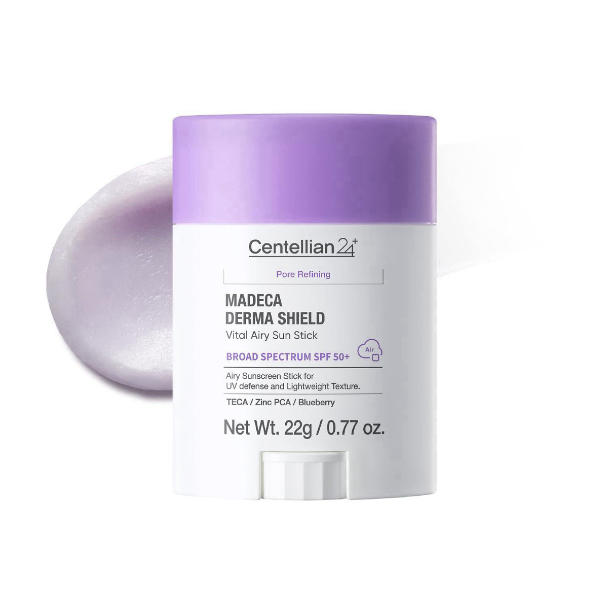 CENTELLIAN 24 Madeca Derma Shield Vital Airy Sun Stick - Matte Finish – product photo (Facial Sunscreens)