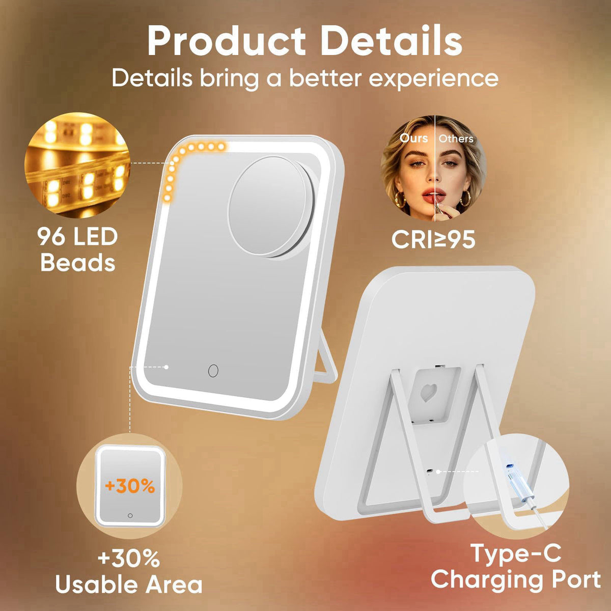 FUNTOUCH – Makeup Mirrors on display