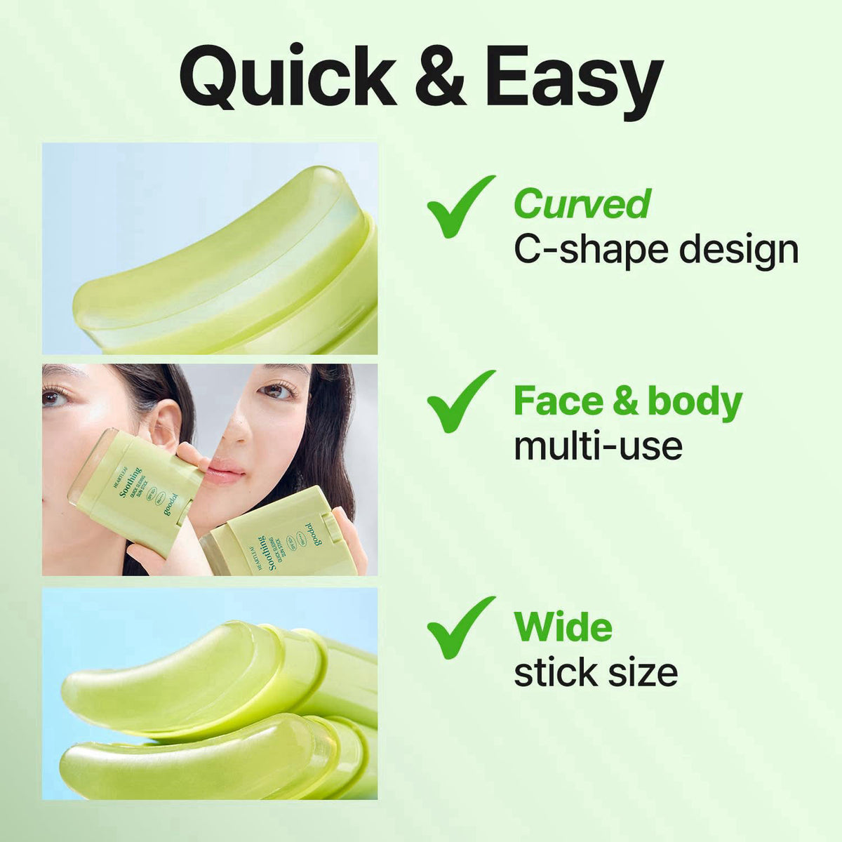 GOODAL – Facial Sunscreens on display
