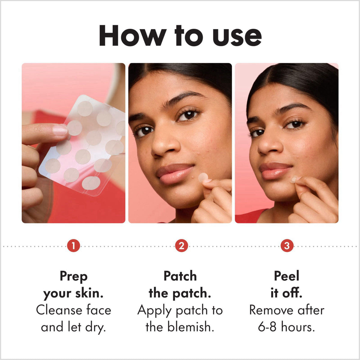 Hero Cosmetics Mighty Patch Original Nighttime Acne Pimple Patches, 75 Ct – full view