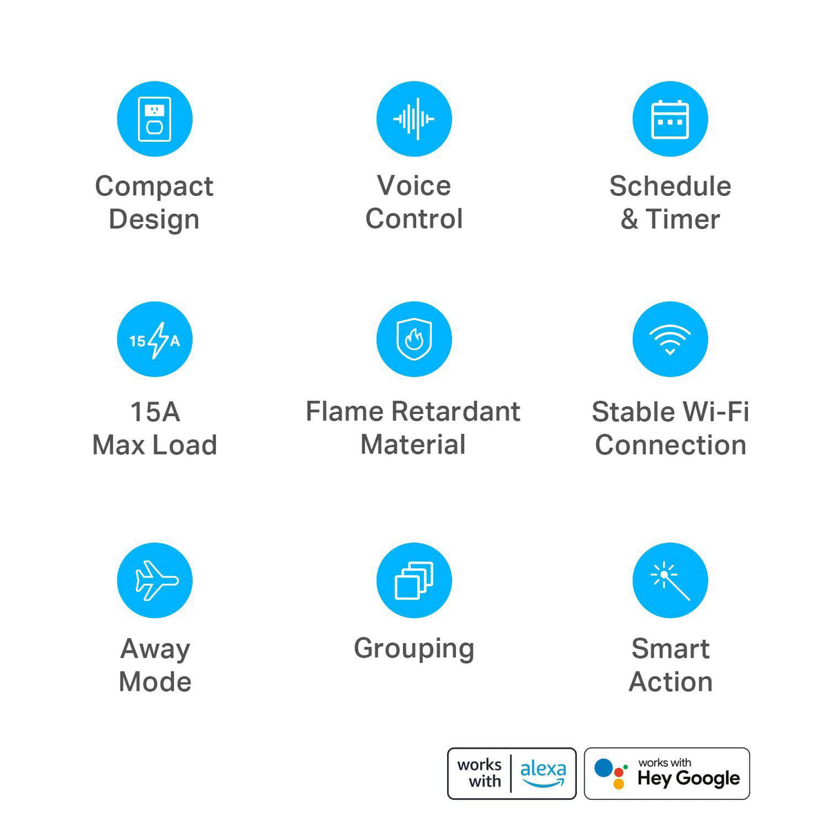 Kasa Smart Plug Ultra Mini 15A EP10P4 Smart Home Wi Fi by Premium Selection — view 4